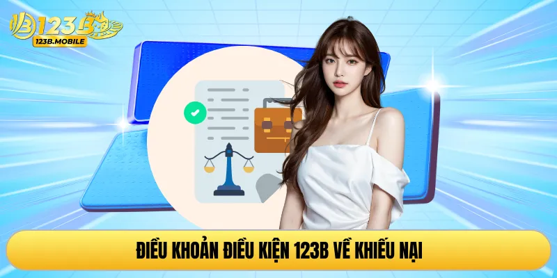 Điều khoản điều kiện 123B về khiếu nại